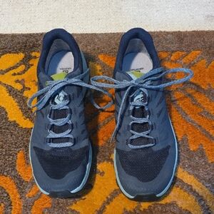 Salomon Hiking Shoes 10.5 Perfect Condition Teal + Gray Ortholite NICE!